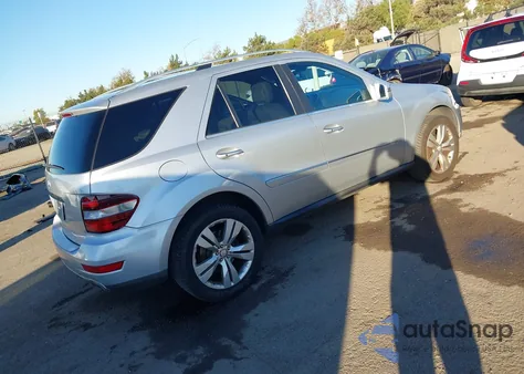 2011 Mercedes-Benz Ml 350 из США, поврежденный, VIN 4JGBB5GBXBA728120